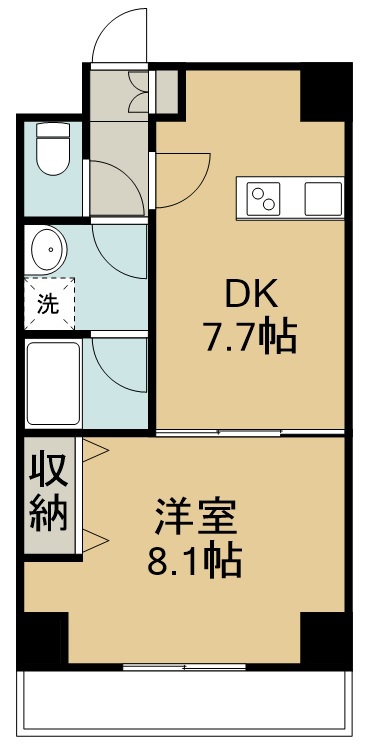 ボヌール・エスト 間取り図
