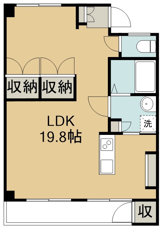 コーポ泉 間取り図