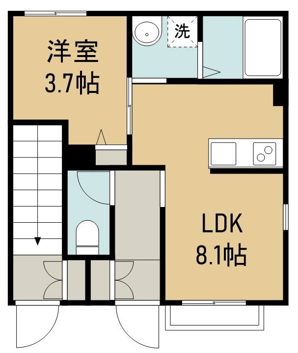 エスペランサⅡ 間取り図