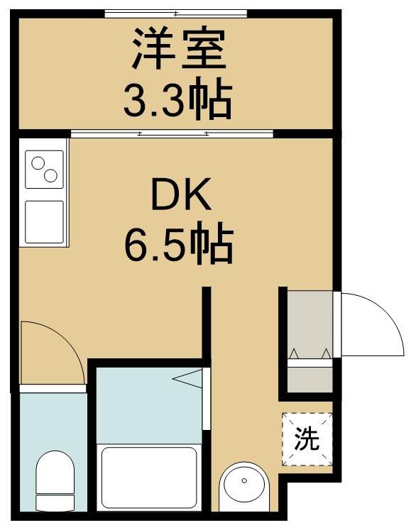 あすと五十人町Ⅱ 間取り図