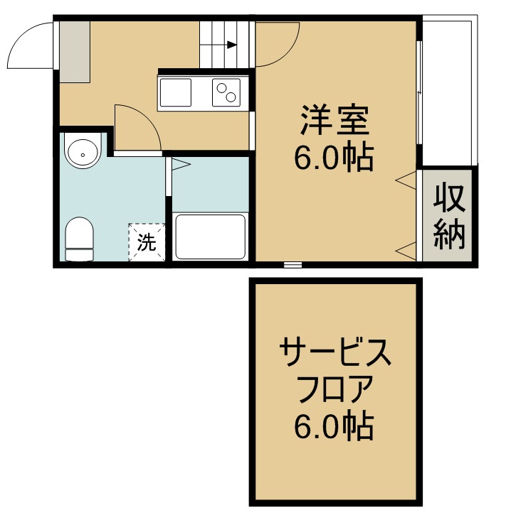 クローバーガーデン 間取り図