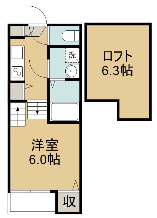 ロイヤルガーデン新田 間取り図