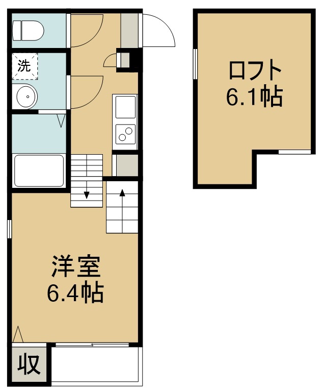 ソフィアＫ 間取り図