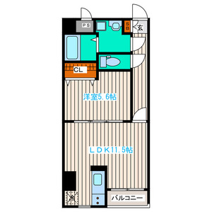 苦竹レジデンス壱番館 間取り図