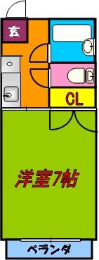 エンゼルハイツ 間取り
