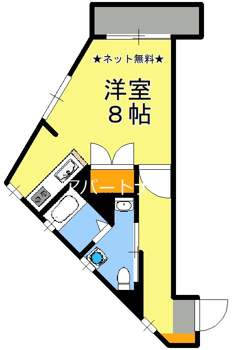 オアシス　永吉　 間取り