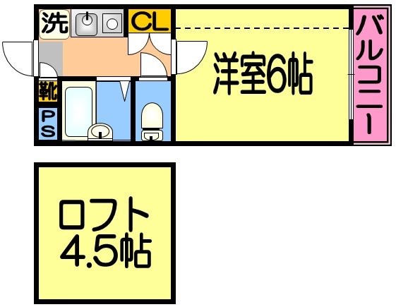アップルハウス伊敷 間取り