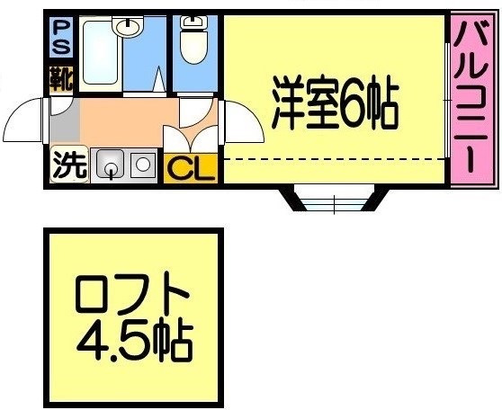 アップルハウス伊敷 間取り