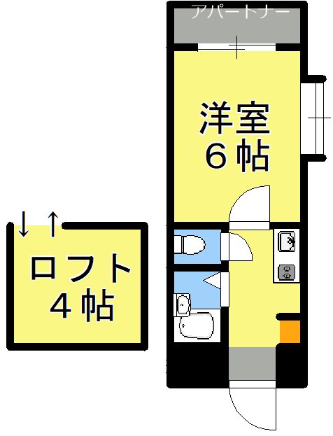 アップルハウス慶京 間取り