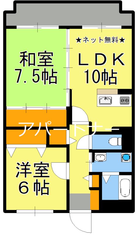 サンステージ吉野 間取り