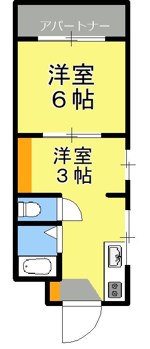 アムティ新屋敷 間取り