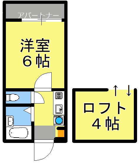 アップルハウスシルク 間取り