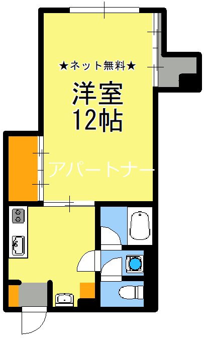 バリオス天文館 間取り