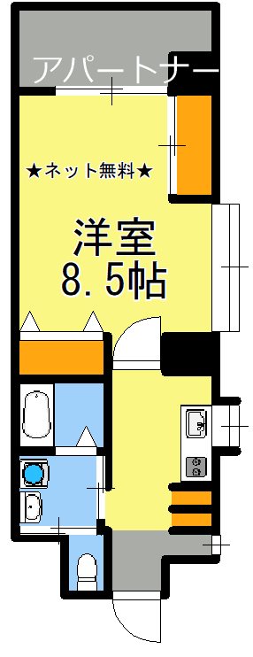 鹿児島県鹿児島市小川町 間取り