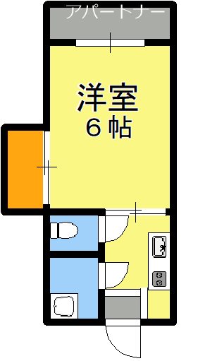前屋敷アパートA棟 間取り
