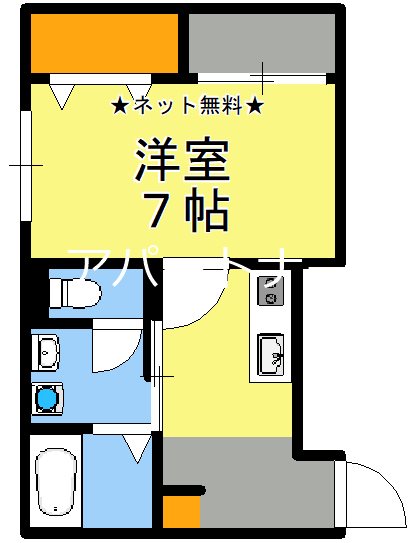 鹿児島県鹿児島市郡元１丁目 間取り