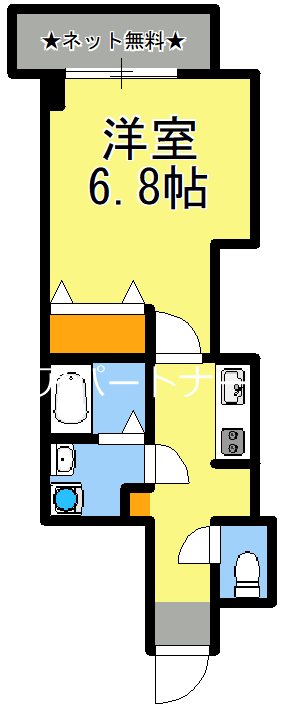 鹿児島県鹿児島市小川町 間取り