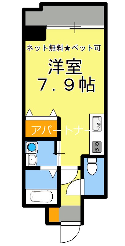 サムティ鹿児島駅前ベイサイドⅡ 間取り