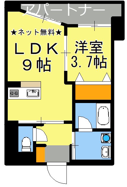 アメニティ春日 間取り