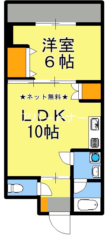鹿児島県鹿児島市平之町 間取り