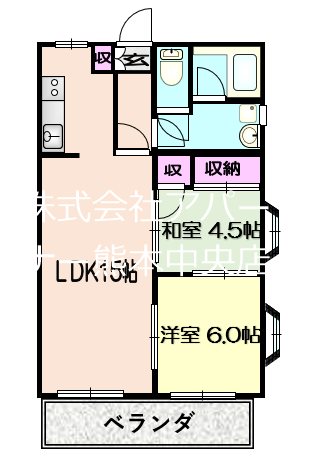 メゾンビスタ  間取り