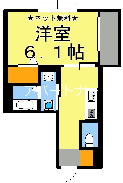 鹿児島県鹿児島市下荒田１丁目 間取り