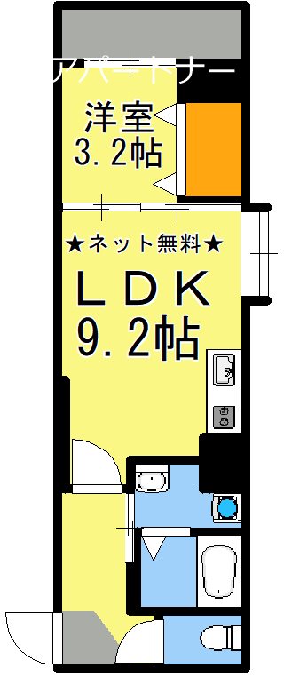 Ｚｅｒｏ上之園 間取り