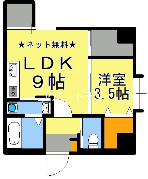 Ｚｅｒｏ上之園 間取り