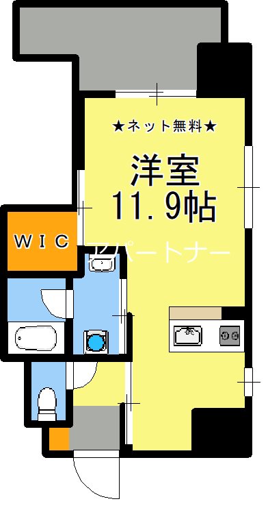 鹿児島県鹿児島市新屋敷町 間取り