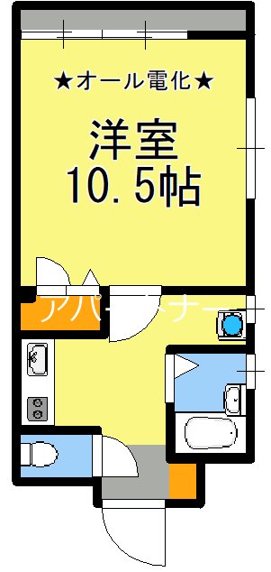 鹿児島県鹿児島市平之町 間取り
