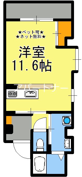 鹿児島県鹿児島市天保山町 間取り