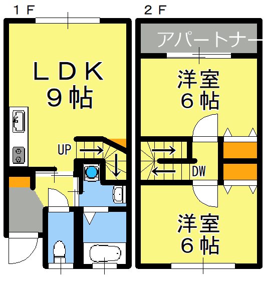 ディライトハイムB棟 間取り