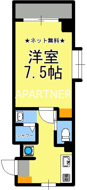 鹿児島県鹿児島市加治屋町 間取り
