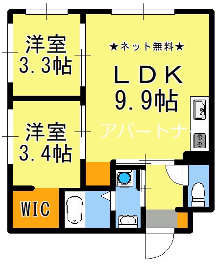 鹿児島県鹿児島市田上７丁目 間取り