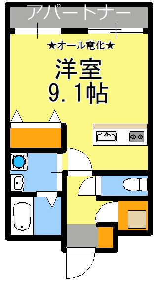 鹿児島県鹿児島市東谷山５丁目 間取り