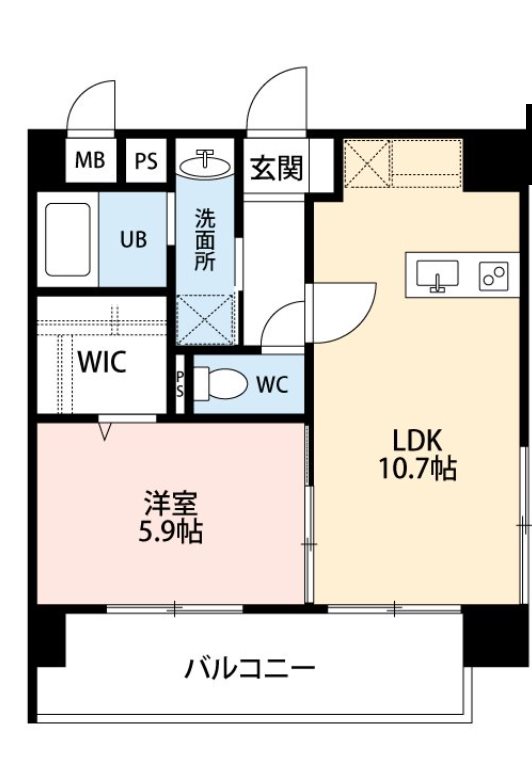 免疫ビルEXCIA Ⅱ 間取り