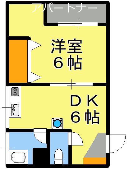 豊富プレジデントハイツ 間取り