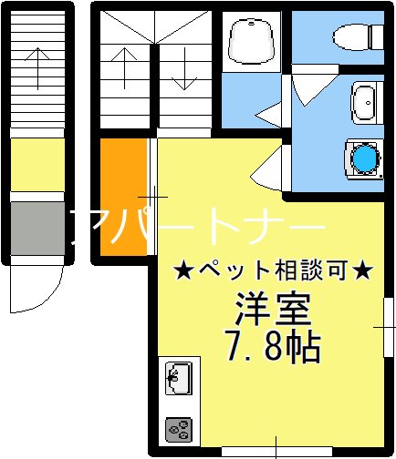 コーポ荒田 間取り
