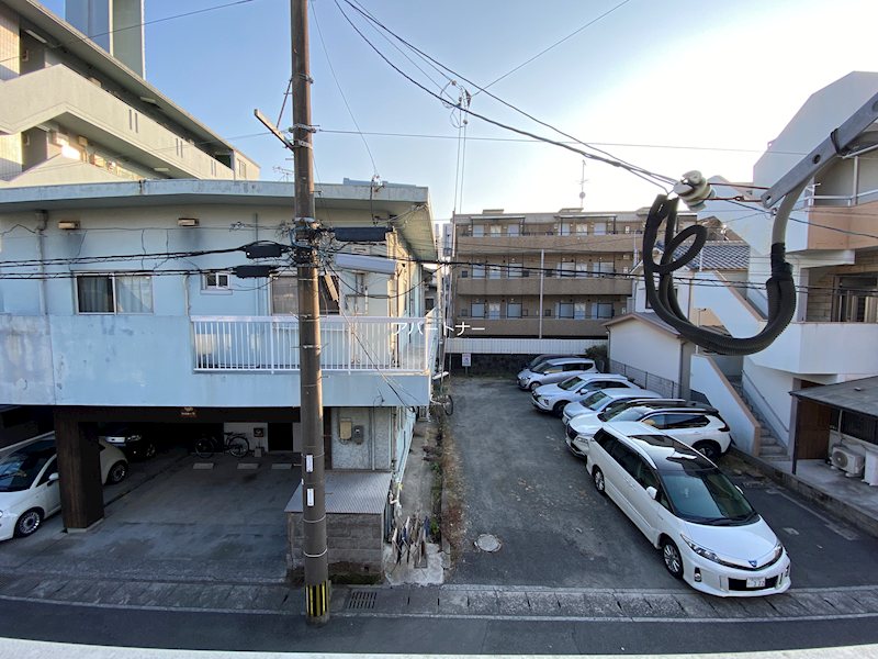 コーポ荒田 ベランダ