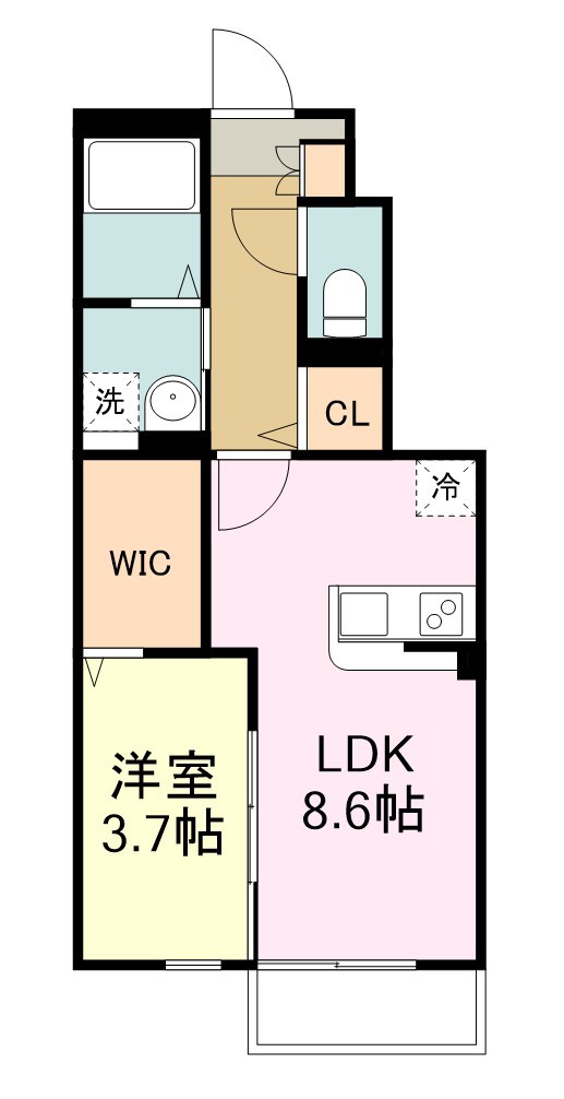 イーストベース 間取り図