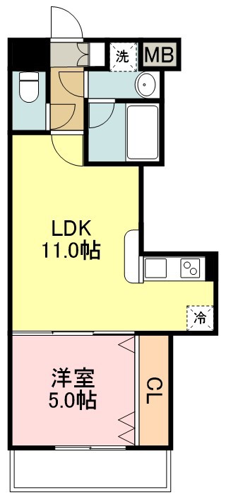 エスパース長町南 間取り図