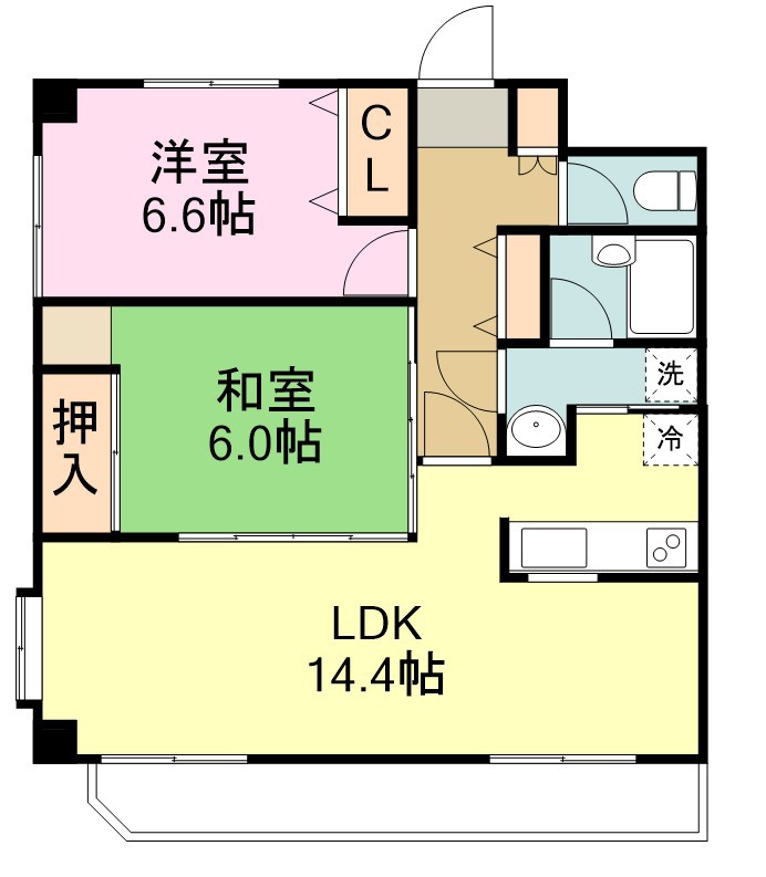 青葉レジデンス 間取り図