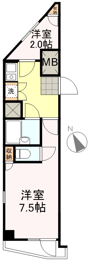 水の森パークパレス 間取り図