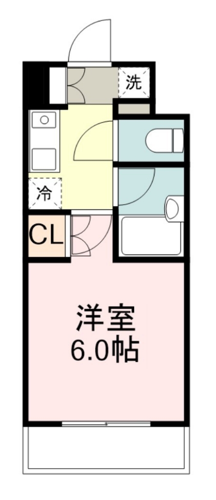 アヴァンツァーレ一番町 間取り図
