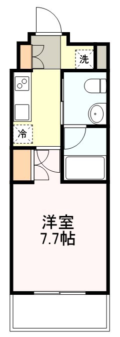 レジデンス片平 302号室 間取り