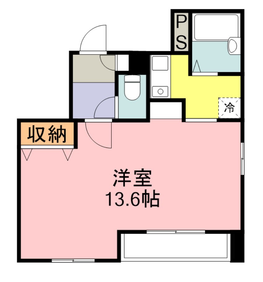 ＭＩＫビル春日町 801号室 間取り