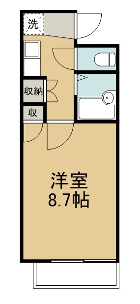プチメゾンⅡ 103号室 間取り