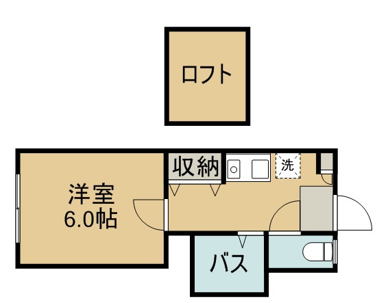 パレス緑ヶ丘 103号室 間取り