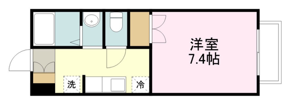 フォレスタ上杉 間取り図