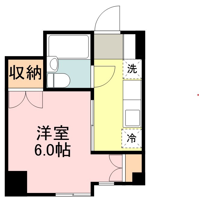 ベルソーレ北目町 205号室 間取り